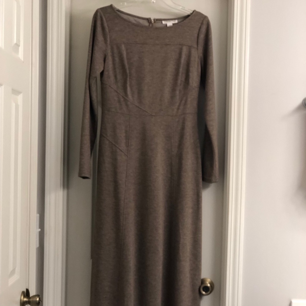 Coldwater Creek Brown Sheath Dress